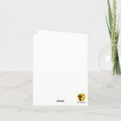 サンライオングリーティングカード カード (裏面)