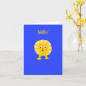 サンライオングリーティングカード カード (黄色い花)