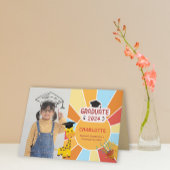 サンライキッズ幼稚園卒園写真発表 招待状