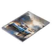 サンライジングとブルーレースカー ノートブック (左側)