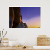 サンライジングインザイーストプリント ポスター (キッチン)