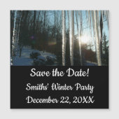 サンライズから氷柱の冬の自然写真 (正面)