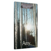 サンライズから氷柱の冬の自然写真 クリップボード (右)