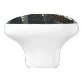 サンライズから氷柱の冬の自然写真 セラミックノブ (側面)