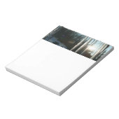 サンライズから氷柱の冬の自然写真 ノートパッド (回転)