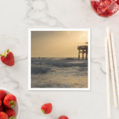 サンライズとパドルボーディング スタンダードカクテルナプキン (インサイチュ)