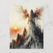 サンライズの山の美しい妖精 ポストカード (正面)