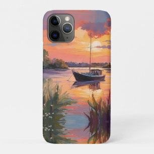 サンライズの帆船 iPhone 11 PROケース