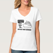サンライズを見るのが一番好きなクルーズTシャツ Tシャツ (正面)