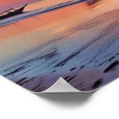 サンライズアットアルワクラビーチカタール ポスター (角)