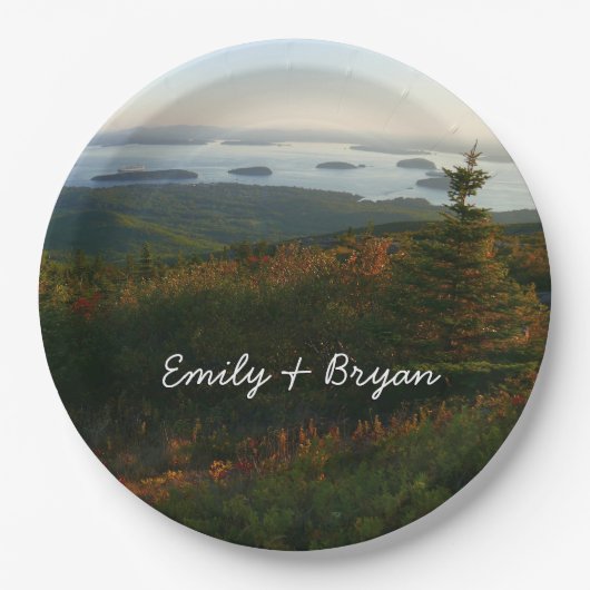 サンライズアットキャディラックマウンテンI ペーパープレート (正面)