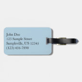 サンライズアットキャディラックマウンテンI ラゲッジタグ (裏面横)