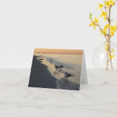 サンライズアットサンセットビーチ カード (黄色い花)