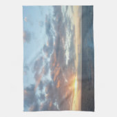 サンライズアットシーIパステルシースケープ キッチンタオル (縦)
