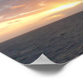 サンライズアットシーIパステルシースケープ ポスター (角)