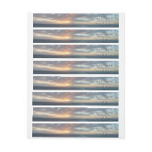 サンライズアットシーIパステルシースケープ ラップアラウンドラベル (シート)