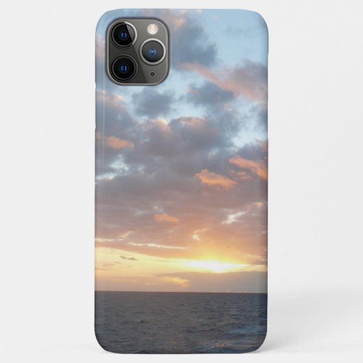 サンライズアットシーIパステルシースケープ Case-Mate iPhoneケース (裏面)