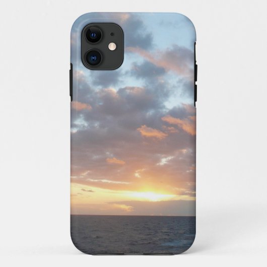 サンライズアットシーIパステルシースケープ Case-Mate iPhoneケース (裏面)