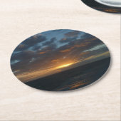 サンライズアットシーII海シースケープ ラウンドペーパーコースター (アングル)