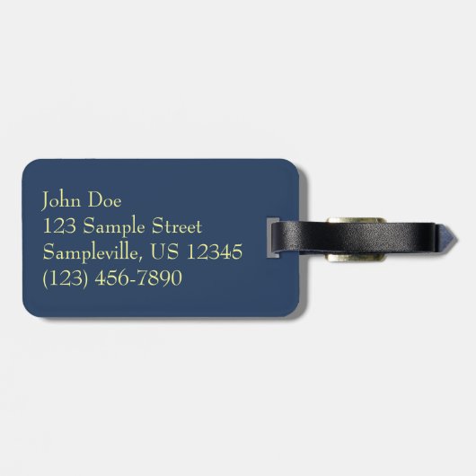 サンライズアットシーII海シースケープ ラゲッジタグ (裏面横)