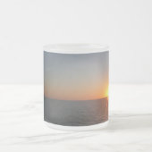 サンライズアットシーIII海ホライゾンシースケープ フロストグラスマグカップ (中央)