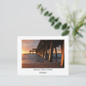 サンライズアットティビーアイランドジョージア ポストカード (スタンド正面)