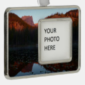 サンライズアットニンフ湖I シルバープレートフレームオーナメント (右)