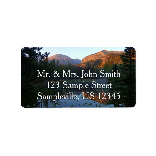 サンライズアットニンフ湖II ラベル (正面)