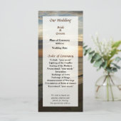 サンライズアットノーフォークVA結婚式 プログラム (スタンド正面)