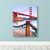 サンライズアットフォートポイント キャンバスプリント (インサイチュ (ウッドフロア))