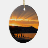 サンライズアットプロムネードデアングリス セラミックオーナメント (右)