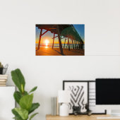 サンライズアットボーグインレットピア ポスター (ホームオフィス)