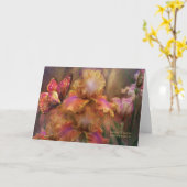 サンライズアートカードの女神 カード (黄色い花)