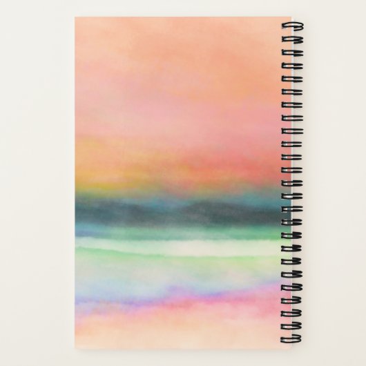 サンライズアートビーチハウスバケーションレンタルゲストブック ノートブック (裏面)