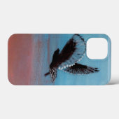 サンライズアートフクロウの鳥 Case-Mate iPhoneケース (裏面 (横))