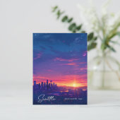 サンライズインシアトルワシントンUSAヴィンテージトラベル ポストカード (スタンド正面)