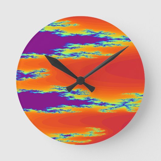 サンライズウォール時計 ラウンド壁時計 (正面)