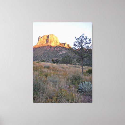 サンライズオンカーサグランデBBNP,テキサス州 キャンバスプリント (正面)