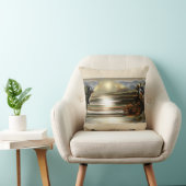 サンライズオンザデザートサウスウエスタン抽象芸術アート クッション (椅子)