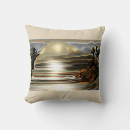 サンライズオンザデザートサウスウエスタン抽象芸術アート クッション