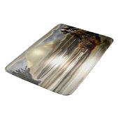 サンライズオンザデザートサウスウエスタン抽象芸術アート バスマット (アングル)