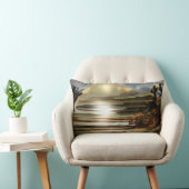 サンライズオンザデザートサウスウエスタン抽象芸術アート ランバークッション (椅子)