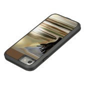 サンライズオンザデザートサウスウエスト抽象芸術アート Case-Mate iPhoneケース (ボトム)