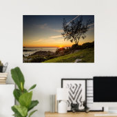 サンライズオンザビーチアルマサン,ブラジル ポスター (ホームオフィス)