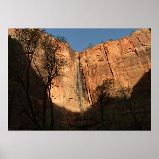 サンライズオンザリバーサイドウォークトレイルZion ポスター (正面)