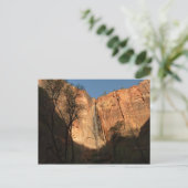 サンライズオンザリバーサイドウォークトレイルZion ポストカード (スタンド正面)