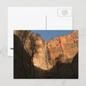 サンライズオンザリバーサイドウォークトレイルZion ポストカード (正面/裏面)