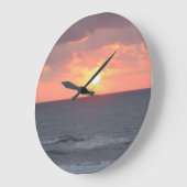 サンライズオンビーチウォールクロック ラージ壁時計 (傾斜)