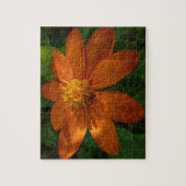 サンライズオンメキシカンサンフラワーオレンジフローラ ジグソーパズル (縦)