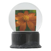 サンライズオンメキシカンサンフラワーオレンジフローラ スノーグローブ (裏面)